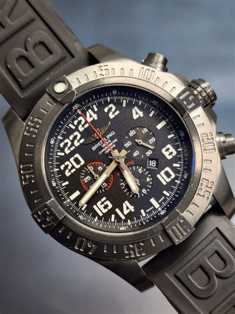 breitling super avenger military limited series for sale|pre owned Breitling super avenger.